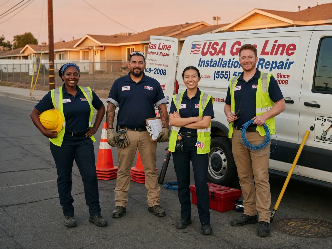 Gas Line Installation company in Columbus, IN